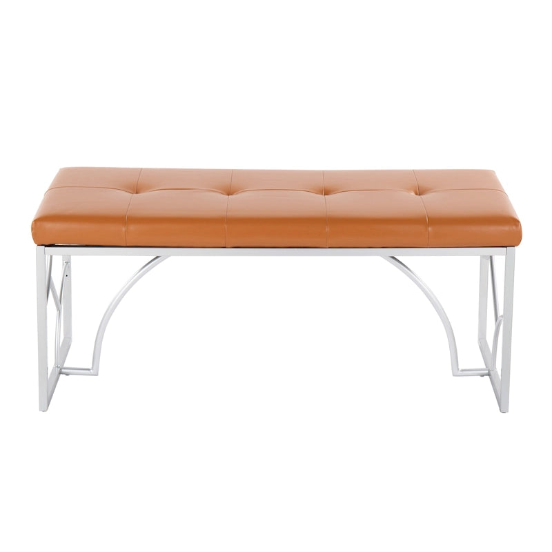 Banc moderne, banc polyvalent pour la maison, soutien stable et montage facile, meuble d'appoint élégant, siège d'appoint indispensable pour appartement et maison