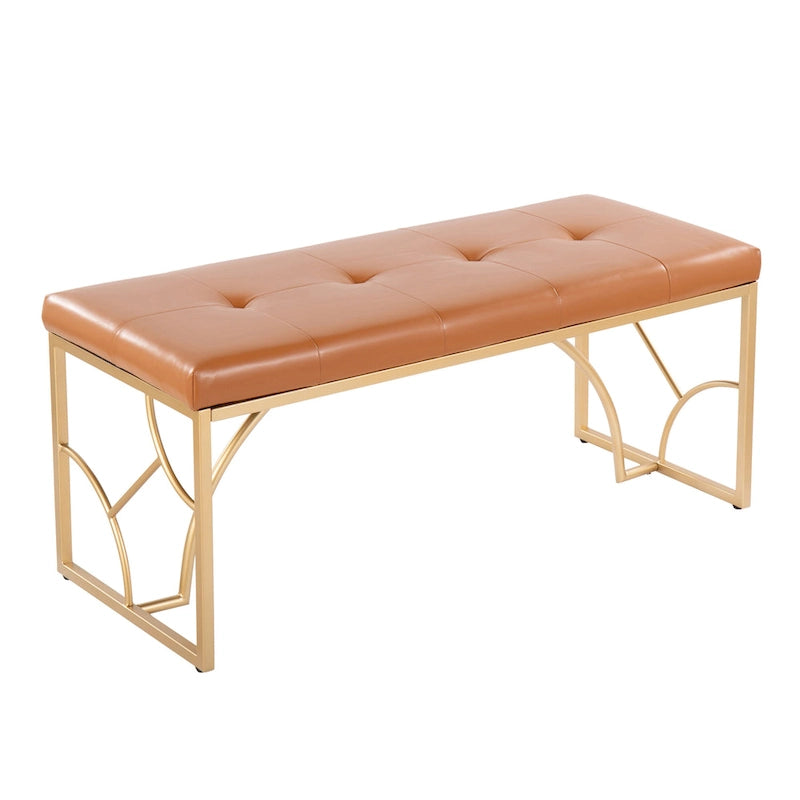 Banc moderne, banc polyvalent pour la maison, soutien stable et montage facile, meuble d'appoint élégant, siège d'appoint indispensable pour appartement et maison