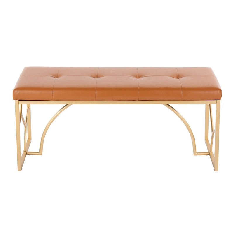 Banc moderne, banc polyvalent pour la maison, soutien stable et montage facile, meuble d'appoint élégant, siège d'appoint indispensable pour appartement et maison