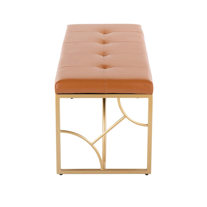 Banc moderne, banc polyvalent pour la maison, soutien stable et montage facile, meuble d'appoint élégant, siège d'appoint indispensable pour appartement et maison