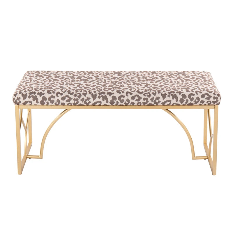 Banc moderne, banc polyvalent pour la maison, soutien stable et montage facile, meuble d'appoint élégant, siège d'appoint indispensable pour appartement et maison