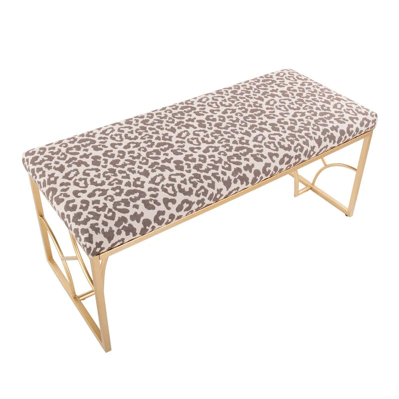 Banc moderne, banc polyvalent pour la maison, soutien stable et montage facile, meuble d'appoint élégant, siège d'appoint indispensable pour appartement et maison