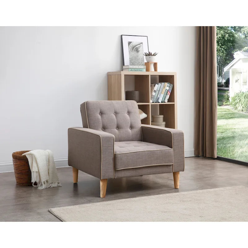 Fauteuil-lit en tissu