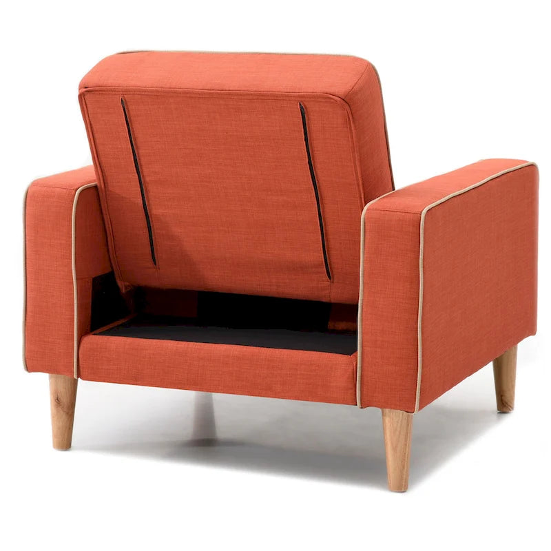 Fauteuil-lit en tissu