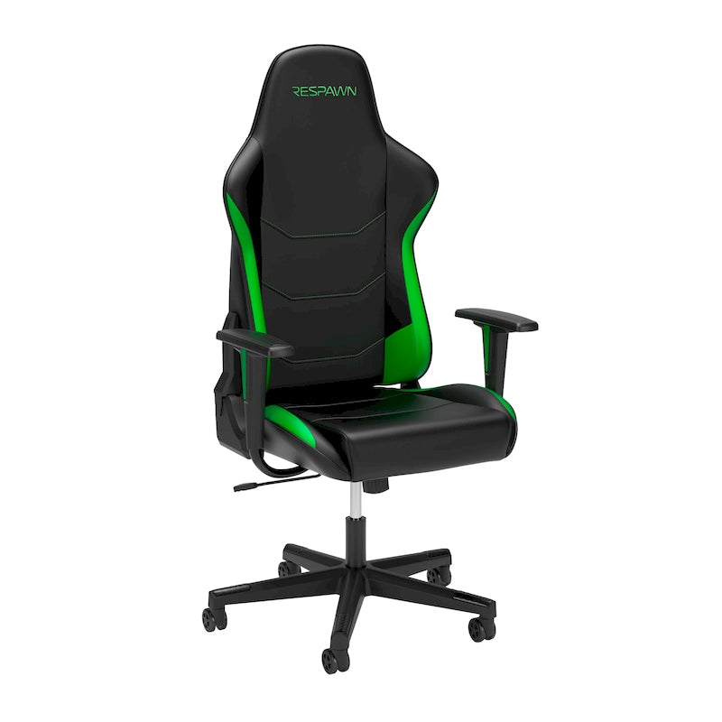 Fauteuil de jeu ergonomique 110 - Chaise de bureau pour ordinateur PC à haut dossier de style course