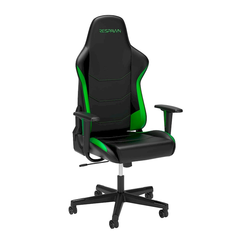 Fauteuil de jeu ergonomique 110 - Chaise de bureau pour ordinateur PC à haut dossier de style course