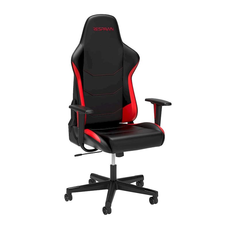 Fauteuil de jeu ergonomique 110 - Chaise de bureau pour ordinateur PC à haut dossier de style course
