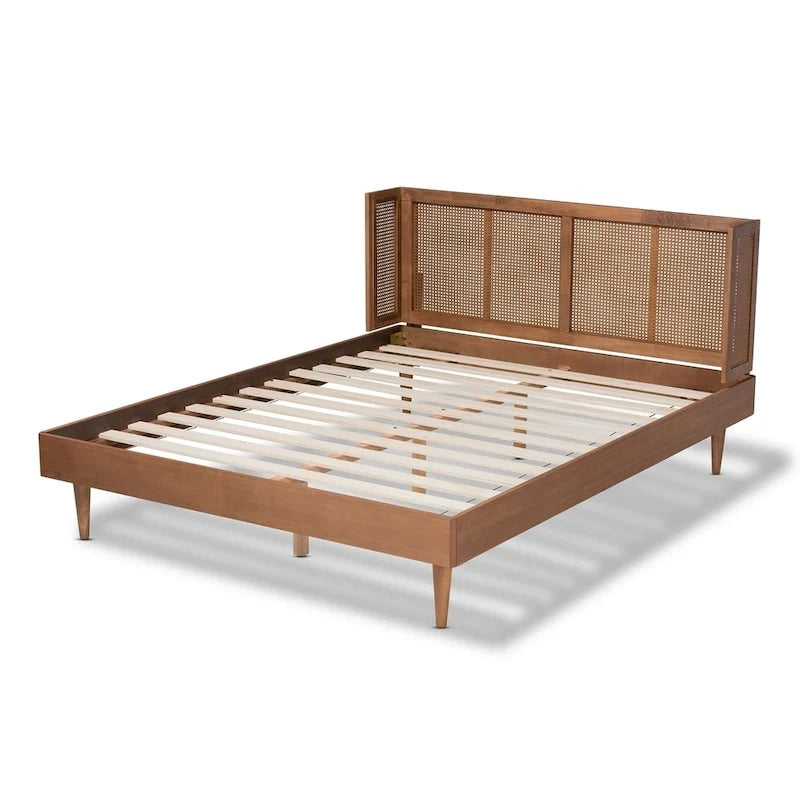 Lit plateforme Mid-century Modern