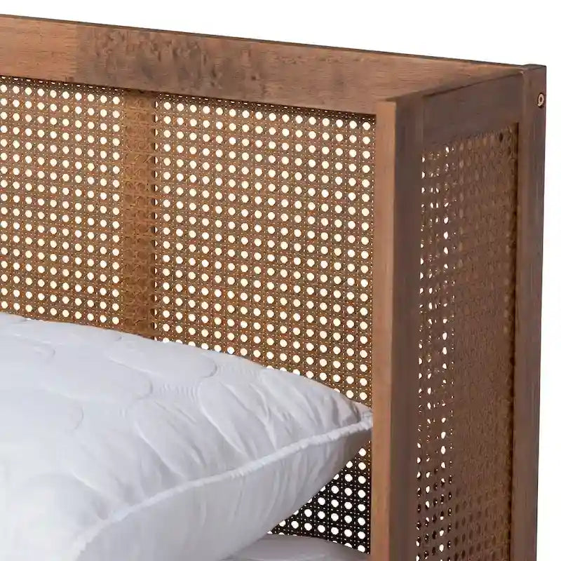 Lit plateforme Mid-century Modern