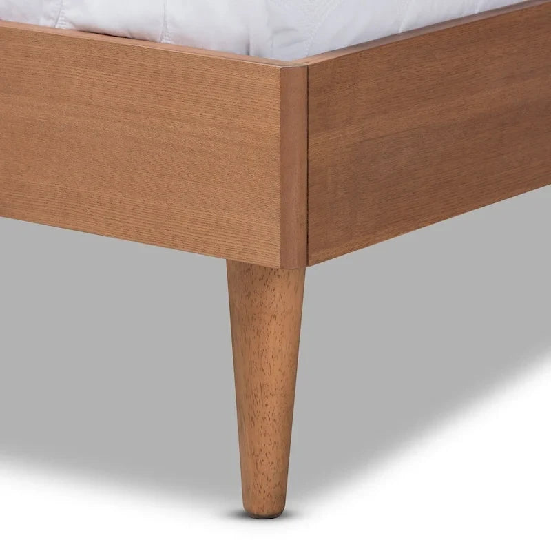 Lit plateforme Mid-century Modern