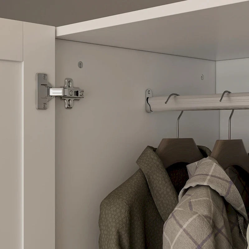 Grande garde-robe/armoire/placard, 47,2 L x 70,9 H x 17,7 P