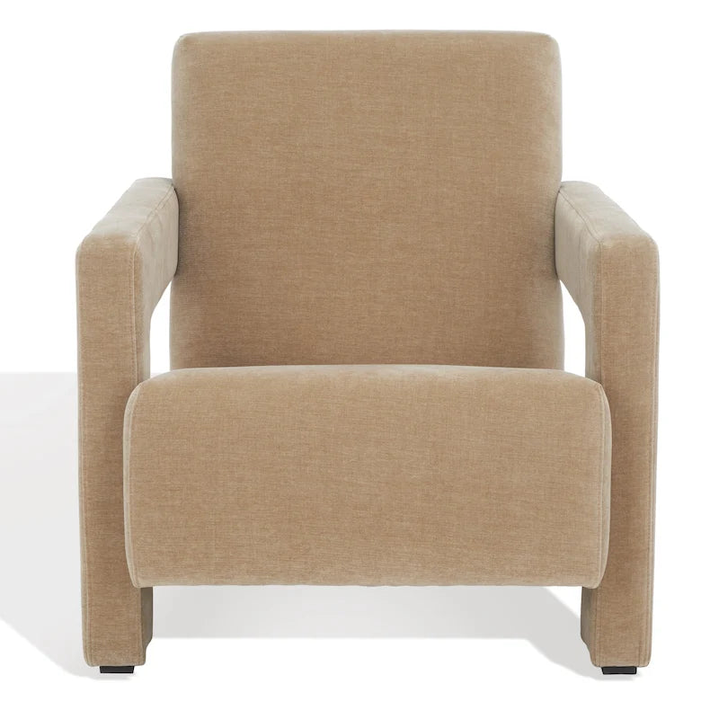 Fauteuil d'appoint moderne en velours - 27 po L x 35 po P x 30 po H - 27Lx35Px30H