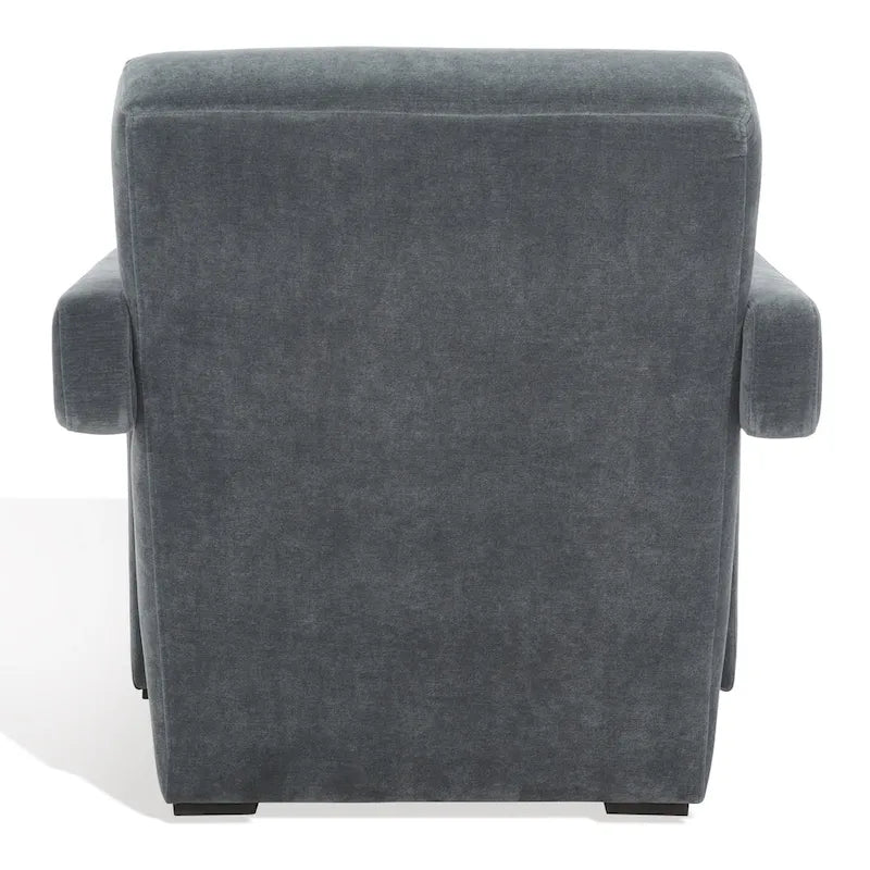 Fauteuil d'appoint moderne en velours - 27 po L x 35 po P x 30 po H - 27Lx35Px30H