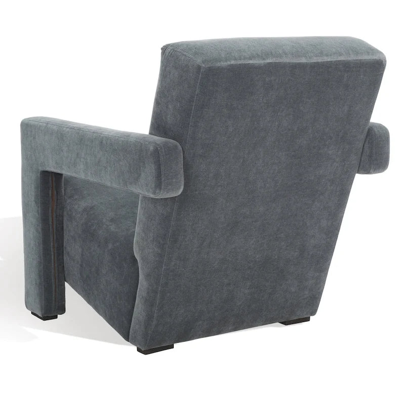 Fauteuil d'appoint moderne en velours - 27 po L x 35 po P x 30 po H - 27Lx35Px30H