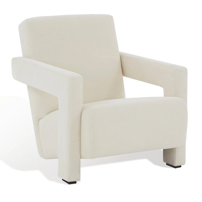 Fauteuil d'appoint moderne en velours - 27 po L x 35 po P x 30 po H - 27Lx35Px30H