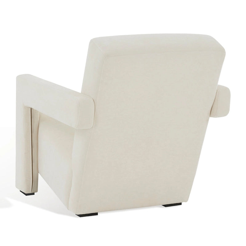 Fauteuil d'appoint moderne en velours - 27 po L x 35 po P x 30 po H - 27Lx35Px30H