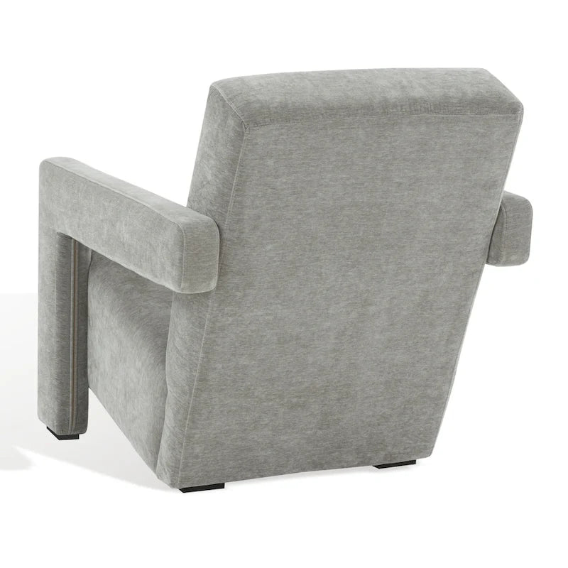 Fauteuil d'appoint moderne en velours - 27 po L x 35 po P x 30 po H - 27Lx35Px30H