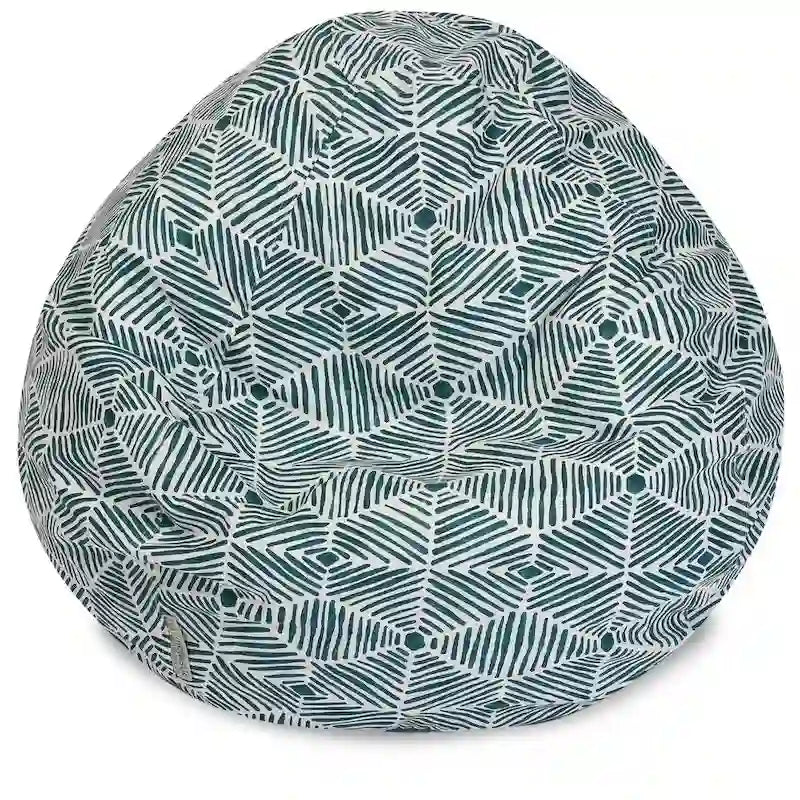 Fauteuil pouf en mousse déchiquetée, grand pouf de salon confortable, intérieur en mousse déchiquetée offrant un bon soutien, siège léger et portable, meuble de détente indispensable pour enfants et adultes